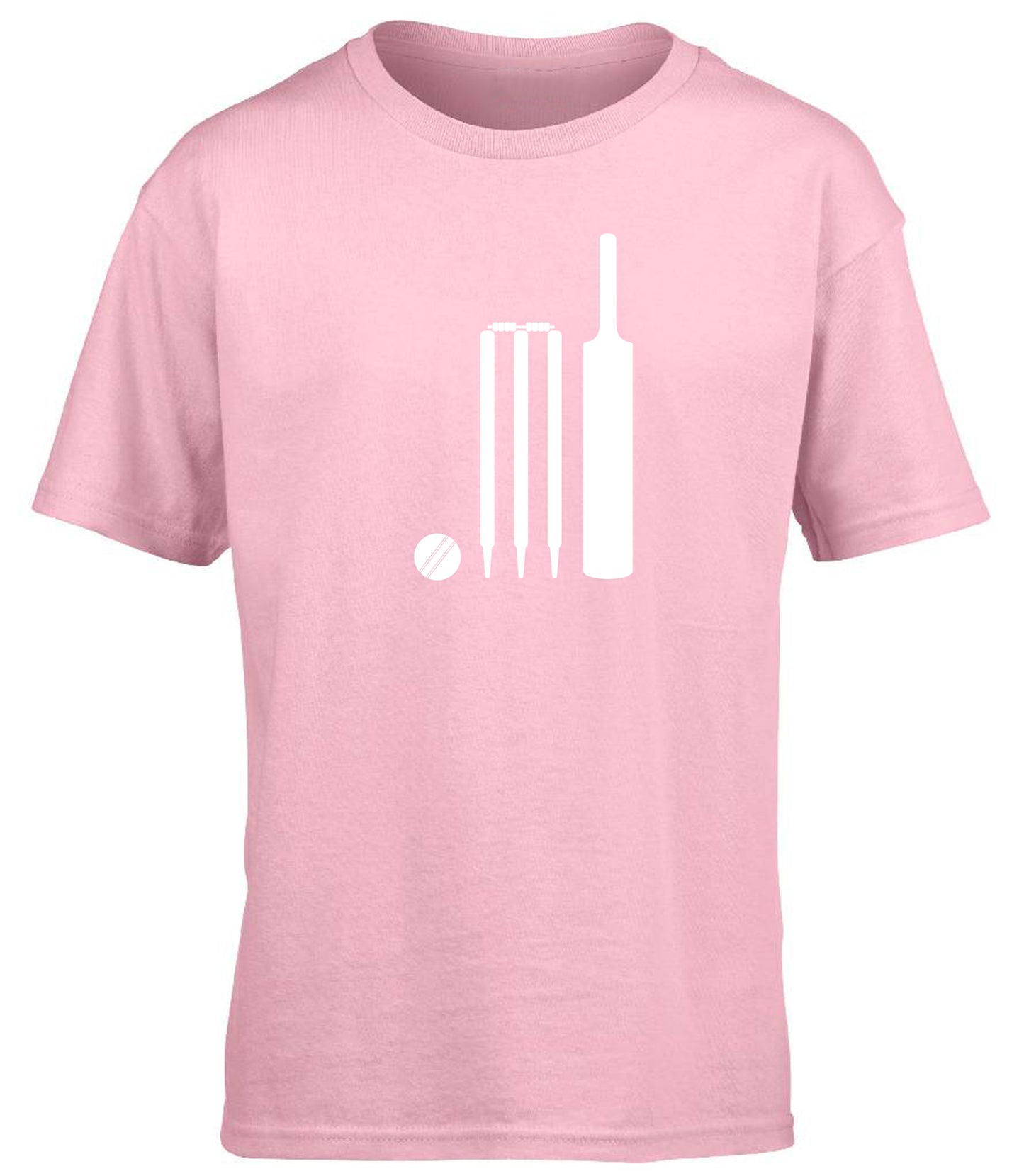 Cricket Bat, Ball and Stumps children's T-shirt