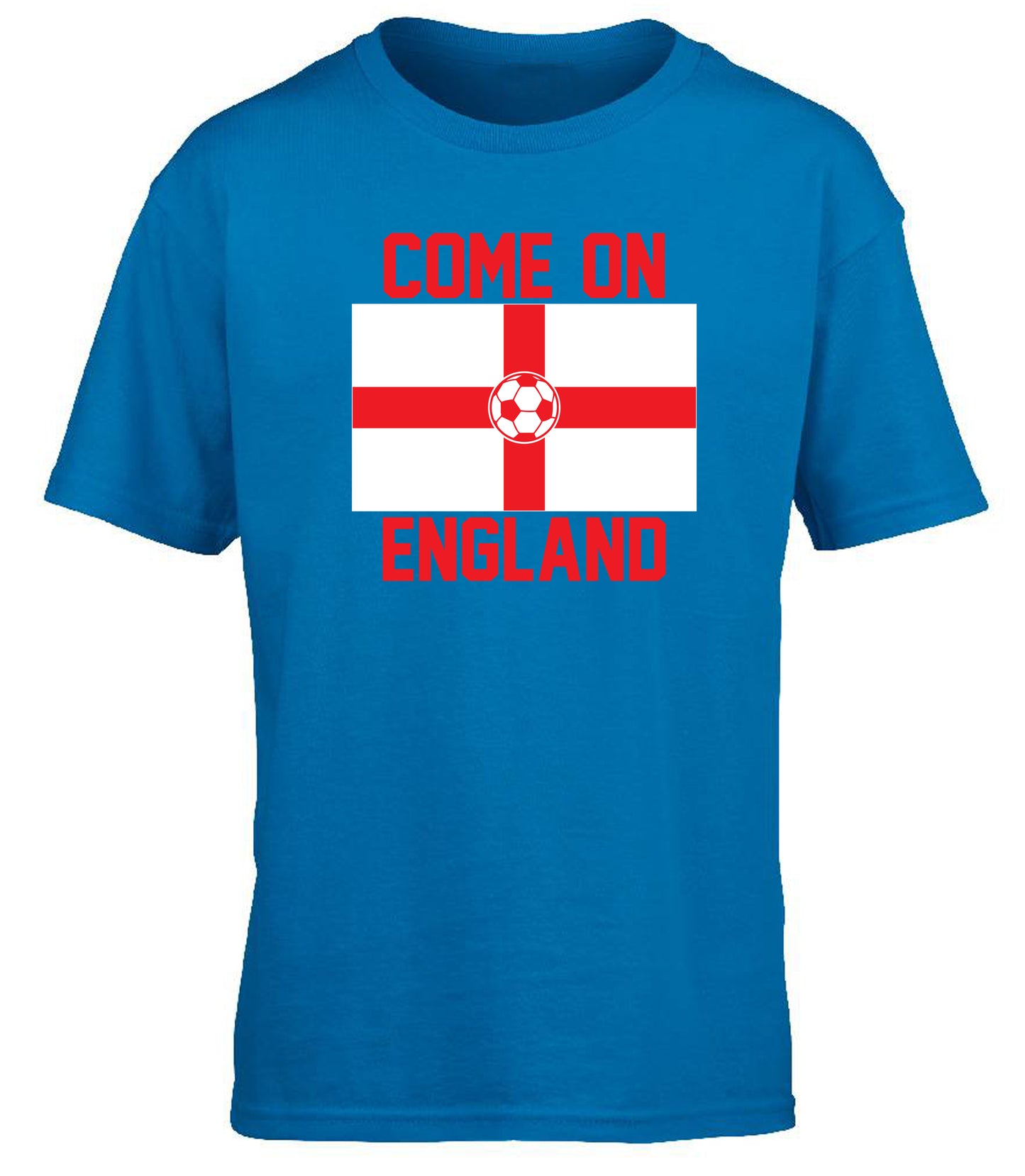 Come on england football flag children's T-shirt