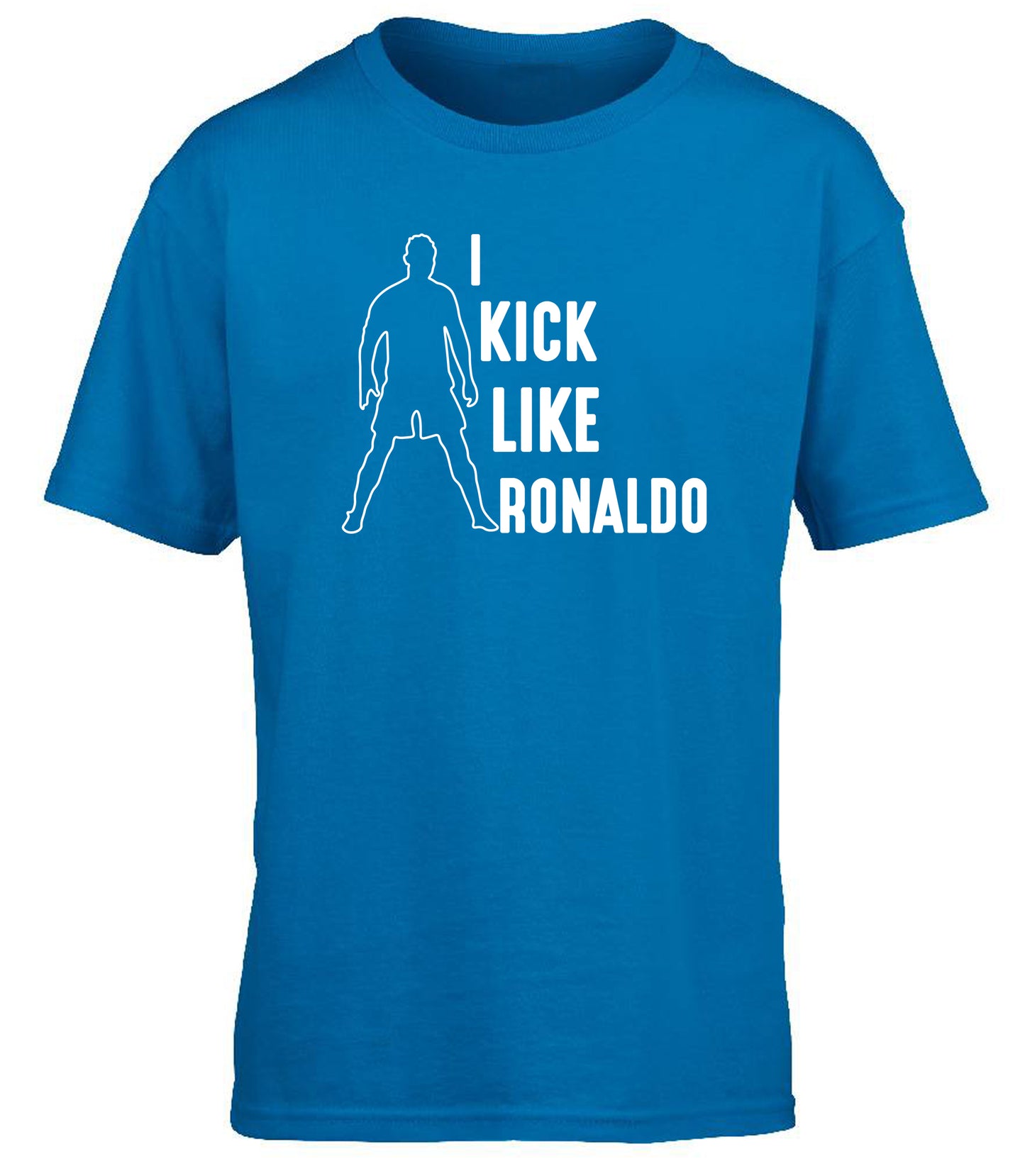 I Kick Like Ronaldo children's T-shirt