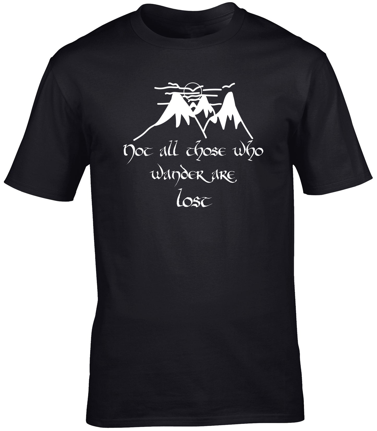 Not All Those Who Wander Are Lost Quote unisex t-shirt