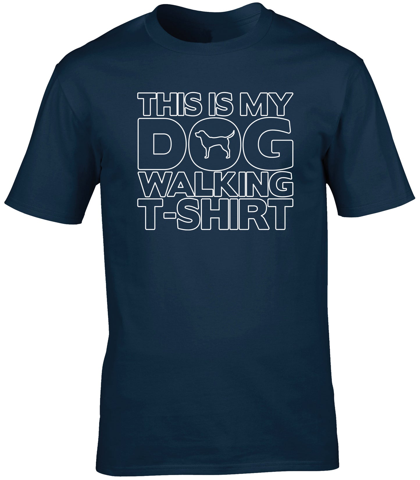 This Is My Dog Walking T-Shirt unisex t-shirt