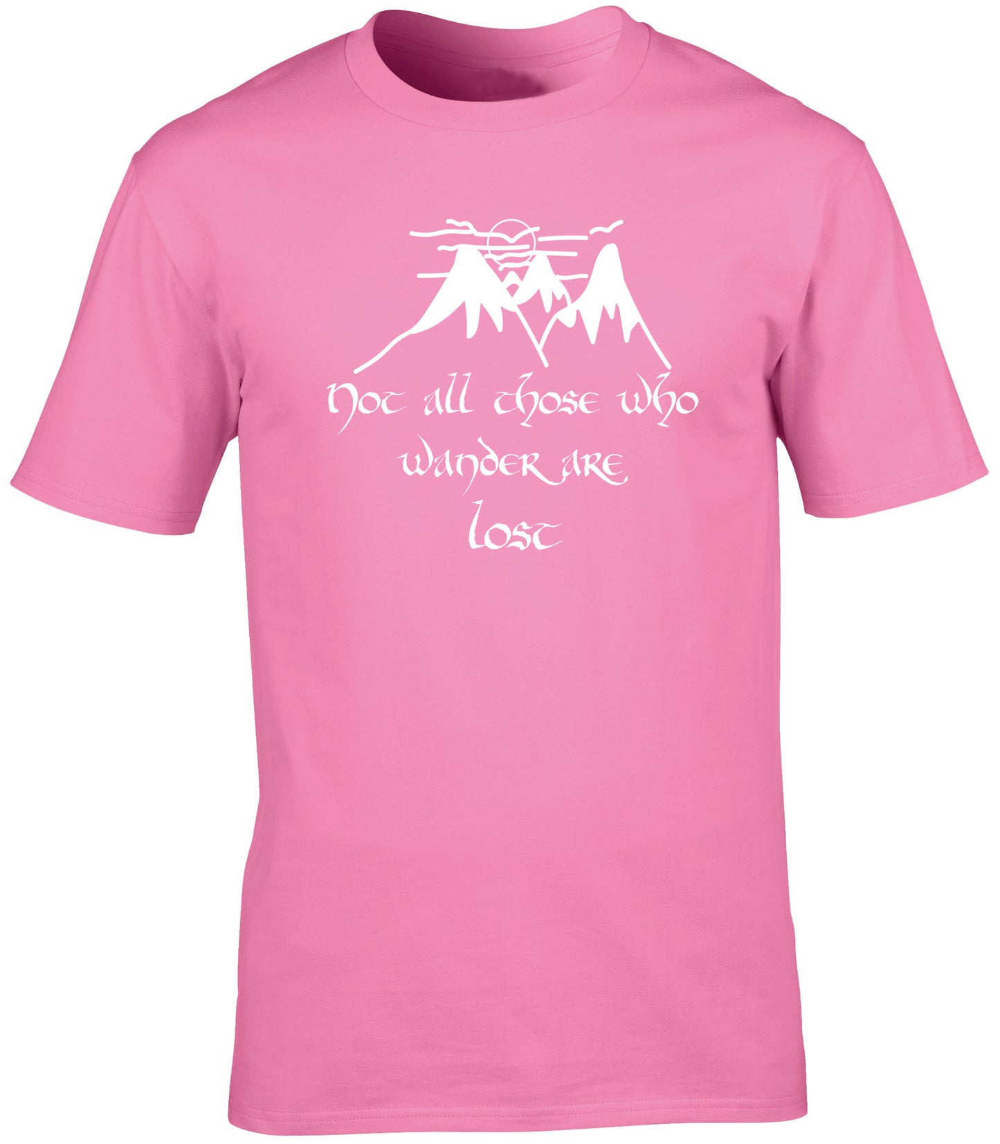 Not All Those Who Wander Are Lost Quote unisex t-shirt