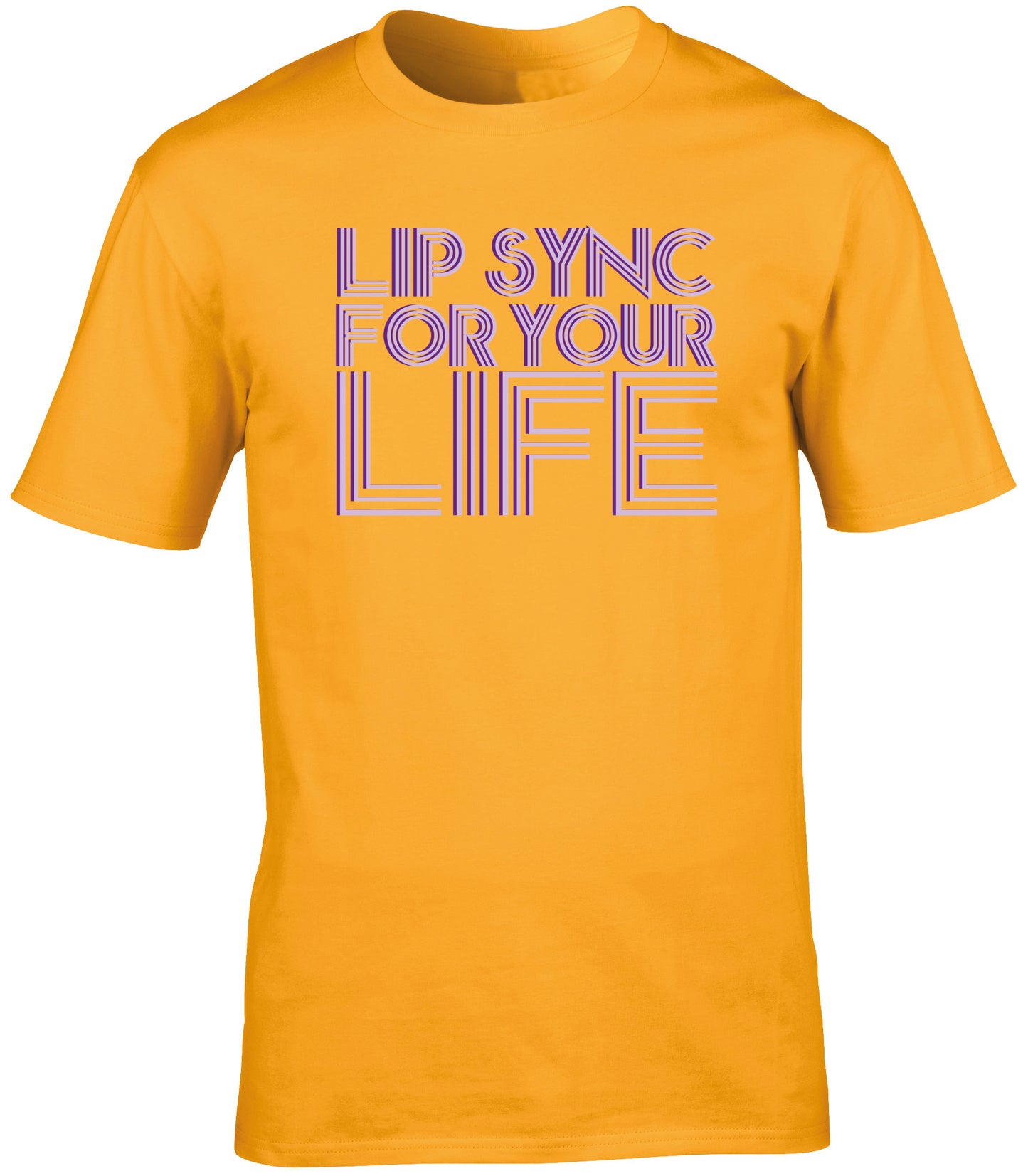 Lip sync for your life unisex t-shirt