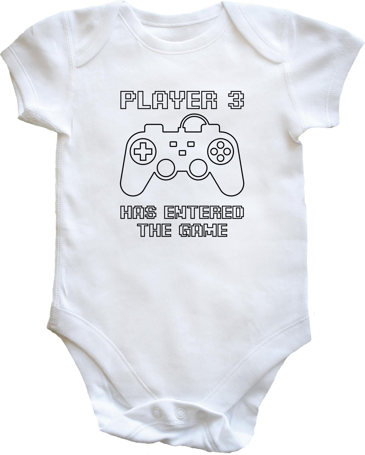 Player 3 has entered the game baby vest