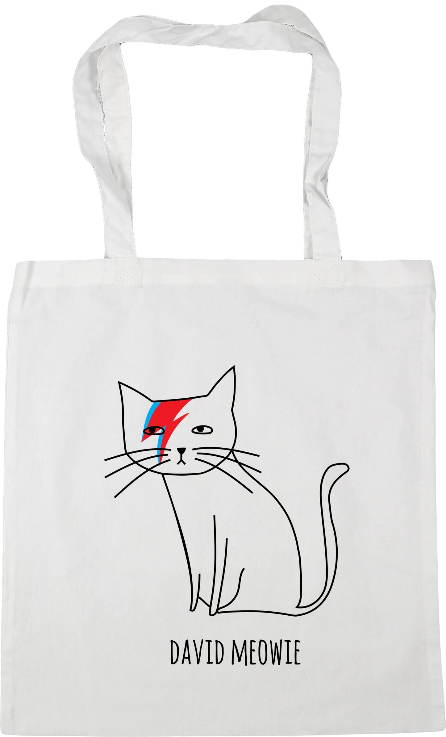David Meowie Tote Bag