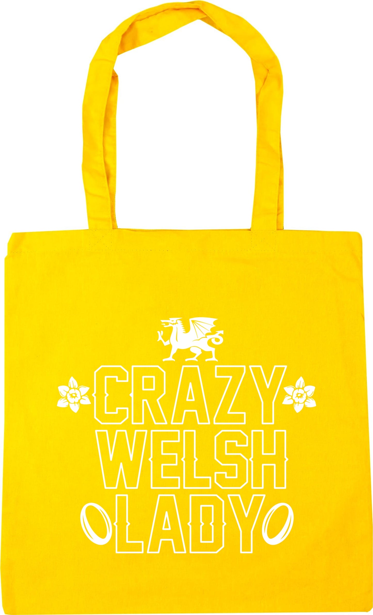 Crazy Welsh lady Tote Bag