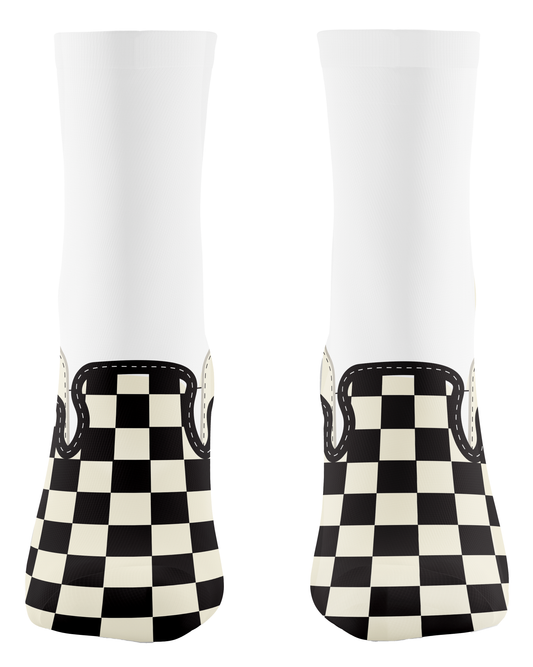 SockYeah - Chequered Shoes Socks