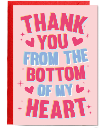 Thank You From the Bottom of My Heart