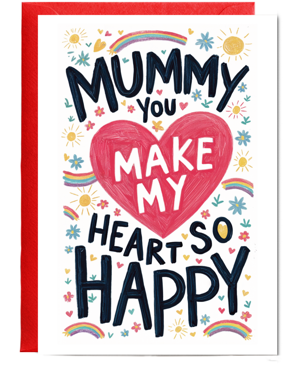 mummy you make my heart so happy
