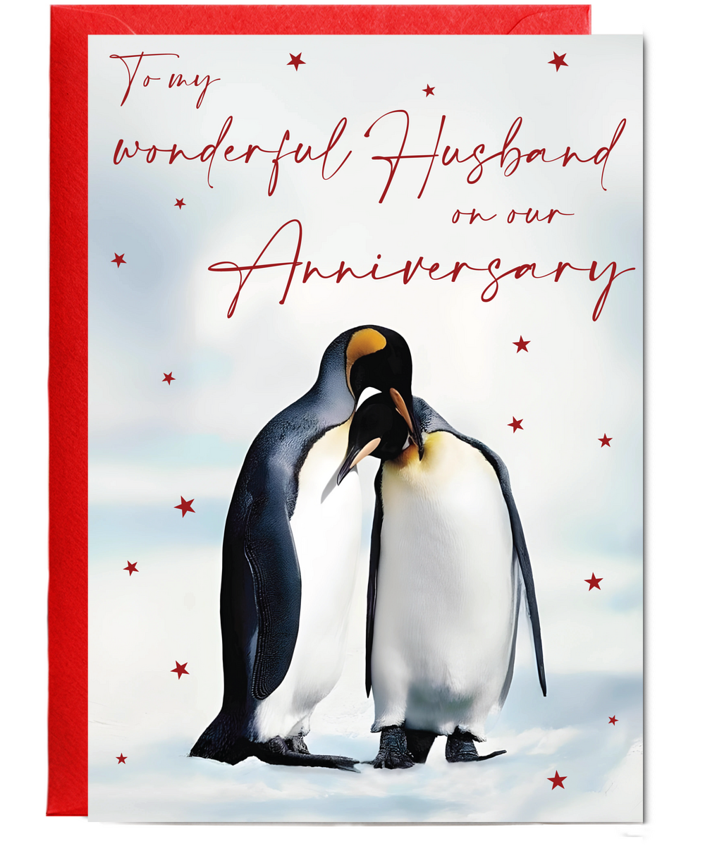 To my wonderful husband penguin