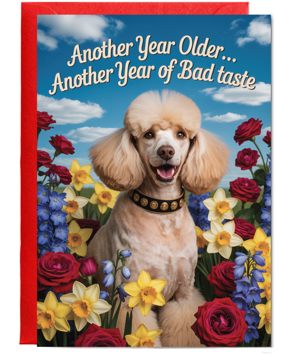 another year older, another year of bad taste, funny tacky
