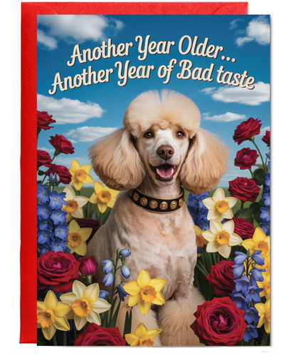 another year older, another year of bad taste, funny tacky