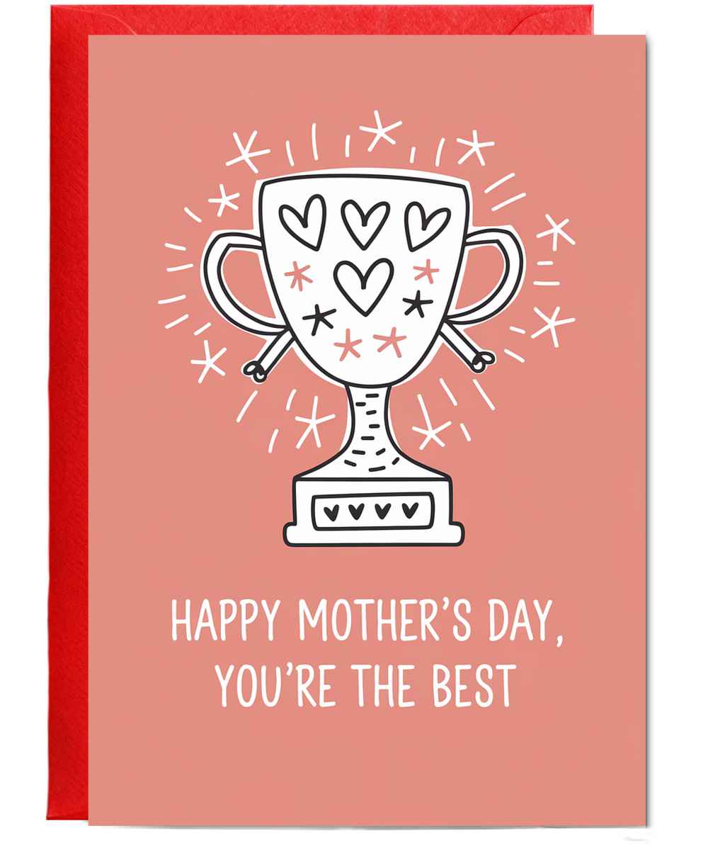 Happy Mother's Day Card You're the Best