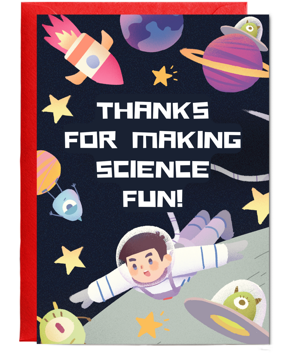Thanks for making science fun