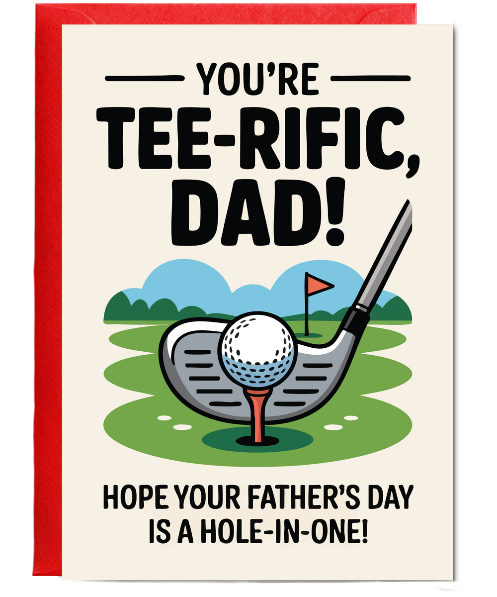 Father's Day you're tea-riffic dad