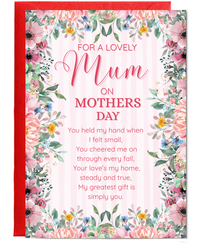 For a lovely mum on mothers day