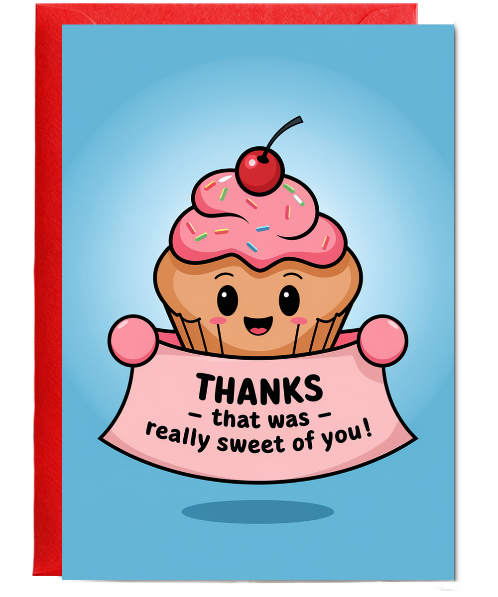 Thanks Card That Was Really Sweet of You