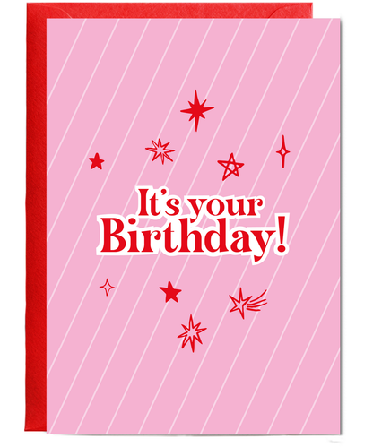 Its Your Birthday Pink and Girly