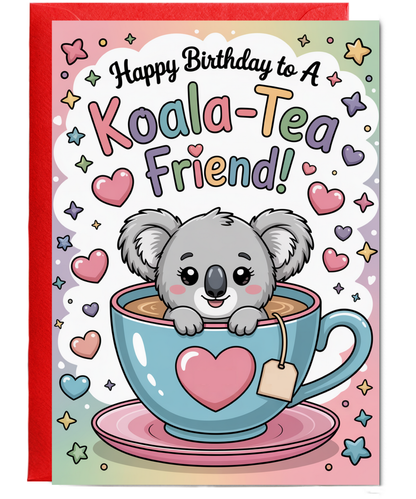 Happy Birthday to a Koala-tea friend