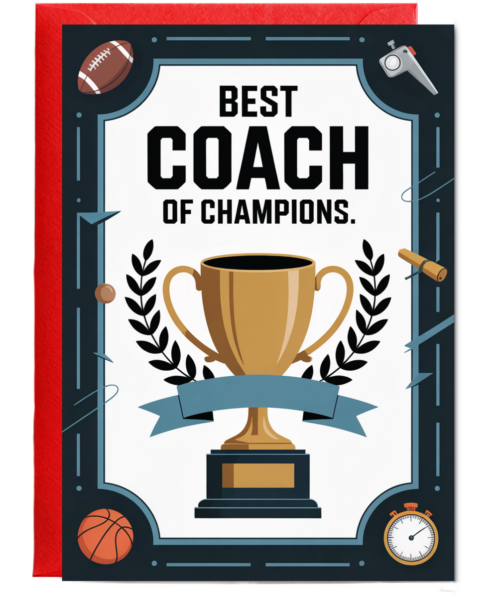 Best coach of champions