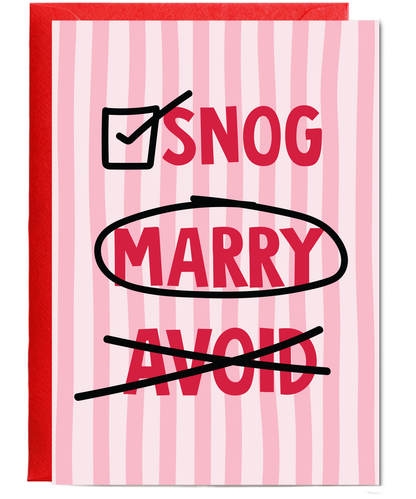 Valentines Snog Marry Avoid
