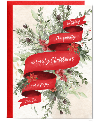 Wishing the family a lovely Christmas and a happy new year
