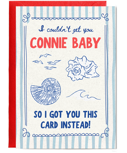 I couldn't get you connie baby so I got you this card