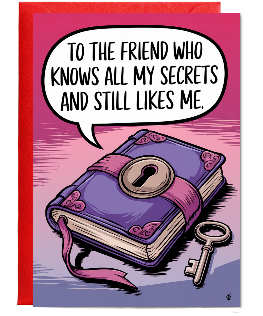 To the Friend Who Knows All My Secrets and Still Likes Me