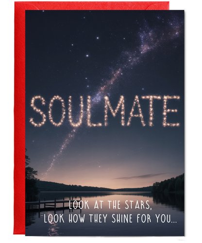 Valentines Look at the stars soulmate