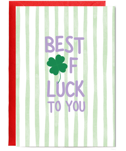 Best of luck to you