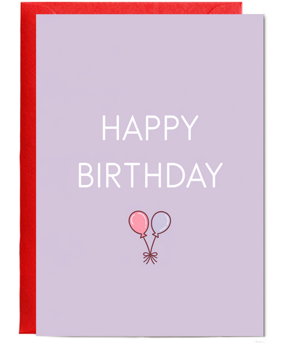 Happy Birthday Card for best friend pastel colour