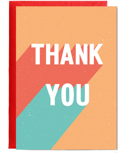 Thank You in Retro Style