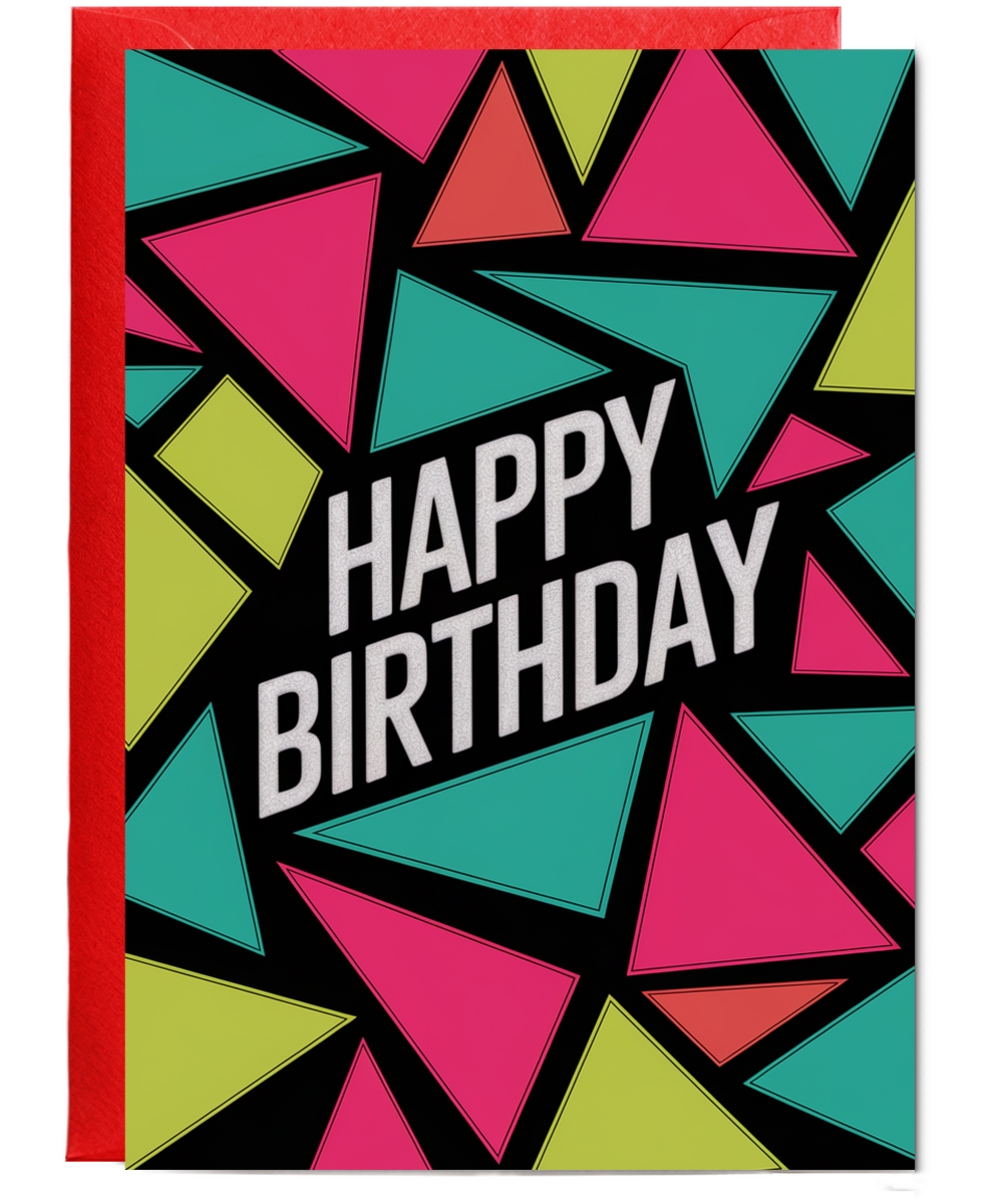 Colorful Triangular Design