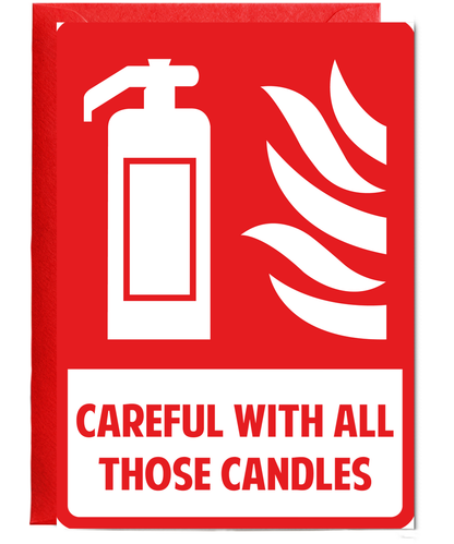 Careful With All Those Candles Age Joke