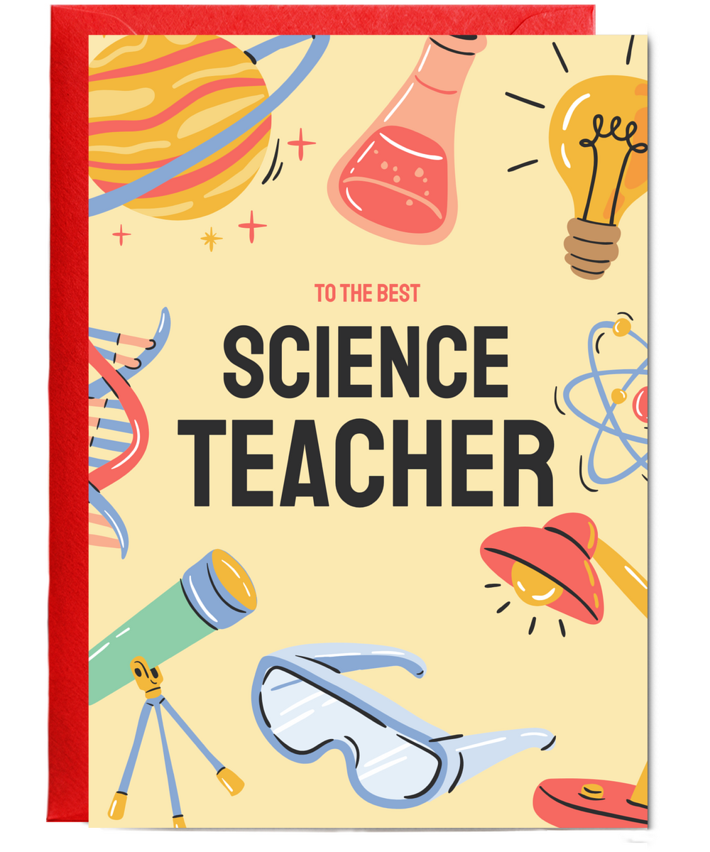To the best science teacher