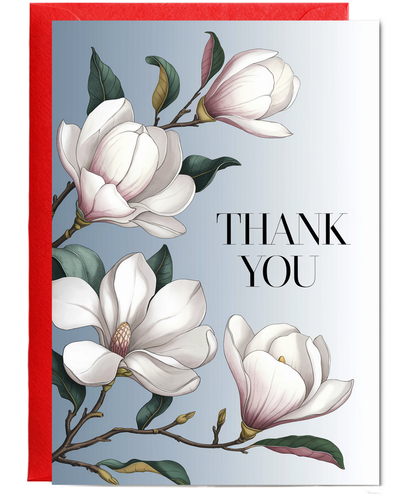 Thank You - Magnolia Blossoms