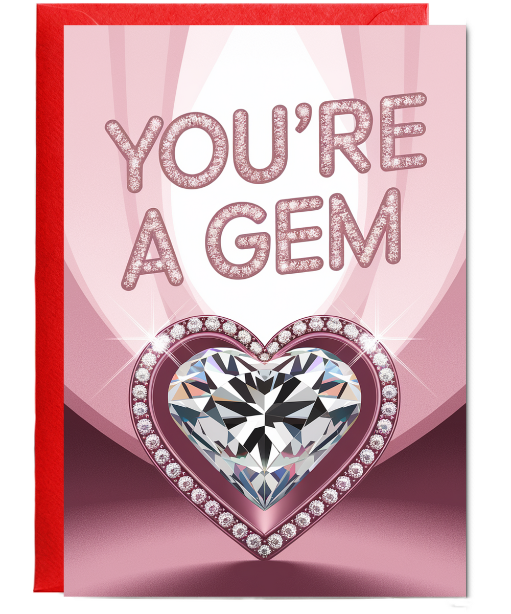 You’re a gem Greeting Card