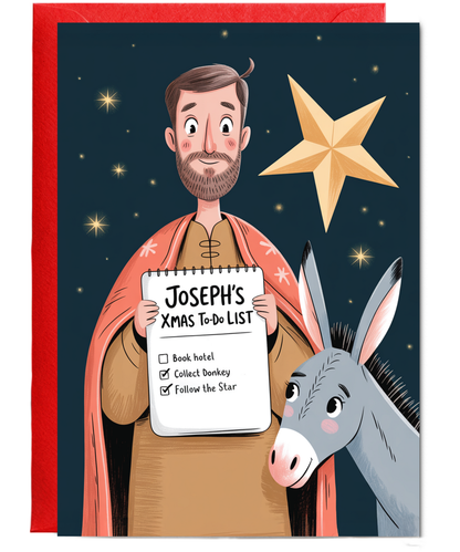 Joseph's Xmas to-do list