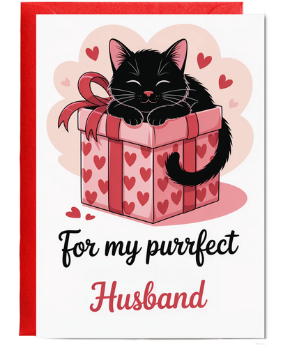 for my purrfect husband