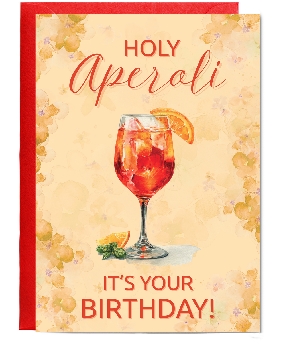 Holy Aperoli It's your Birthday