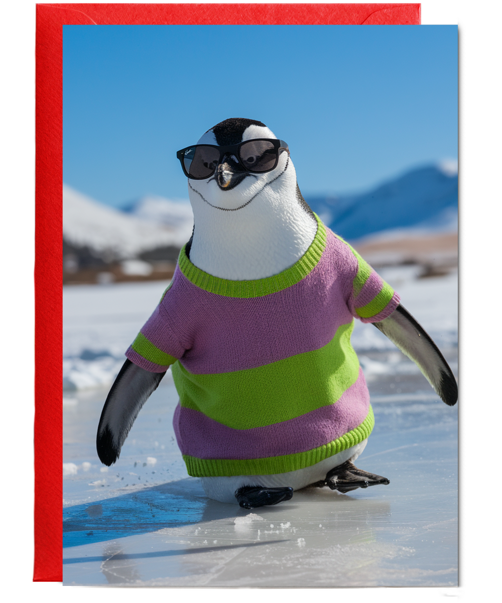 Penguin in Polarized Shades