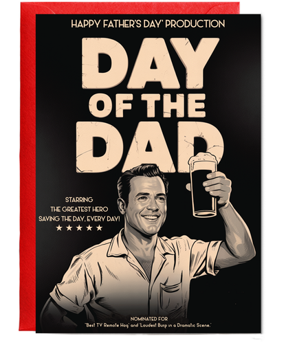 father's day card production day of the dad movie poster