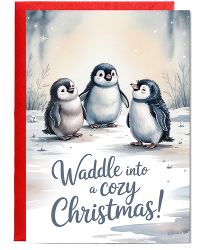 Waddle into a cozy Christmas