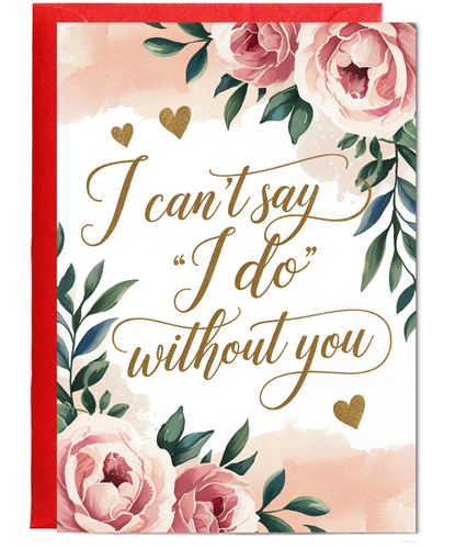 I cant say i do without you