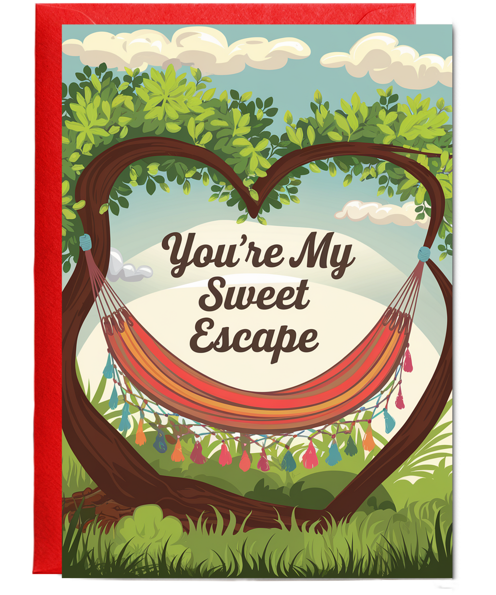 You’re my sweet escape Greeting Card