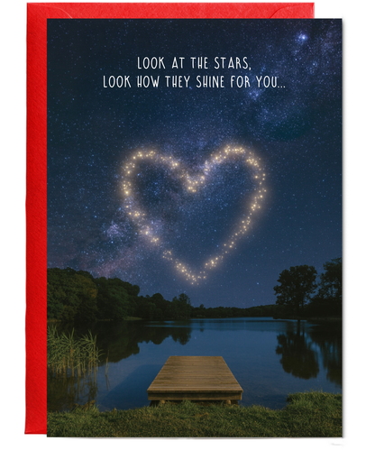 Valentines Look at the stars