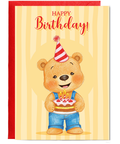 Happy Birthday teddy bear