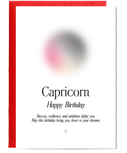 Happy Birthday Capricorn Star Sign