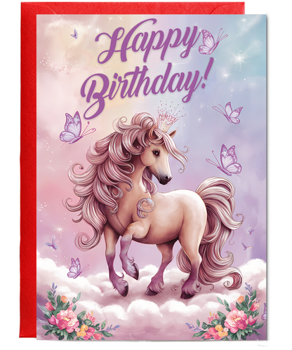 Happy Birthday! Magical Horse Dream