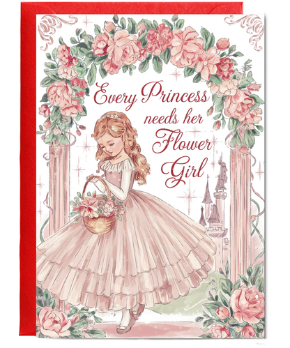 every princess needs her flowerg girl